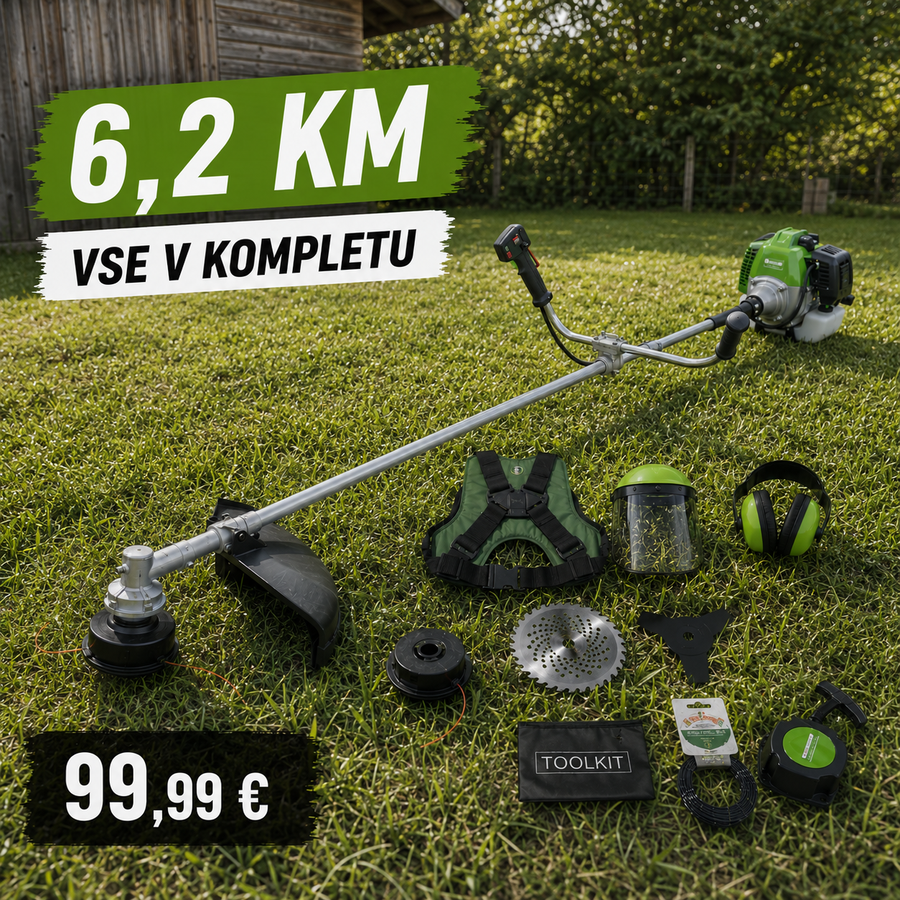 GK motorna kosa 6,2 KM