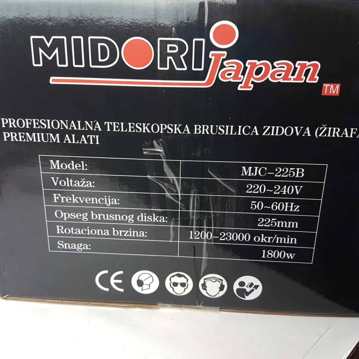 Teleskopski stenski in stropni brusilnik