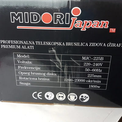 Teleskopski stenski in stropni brusilnik