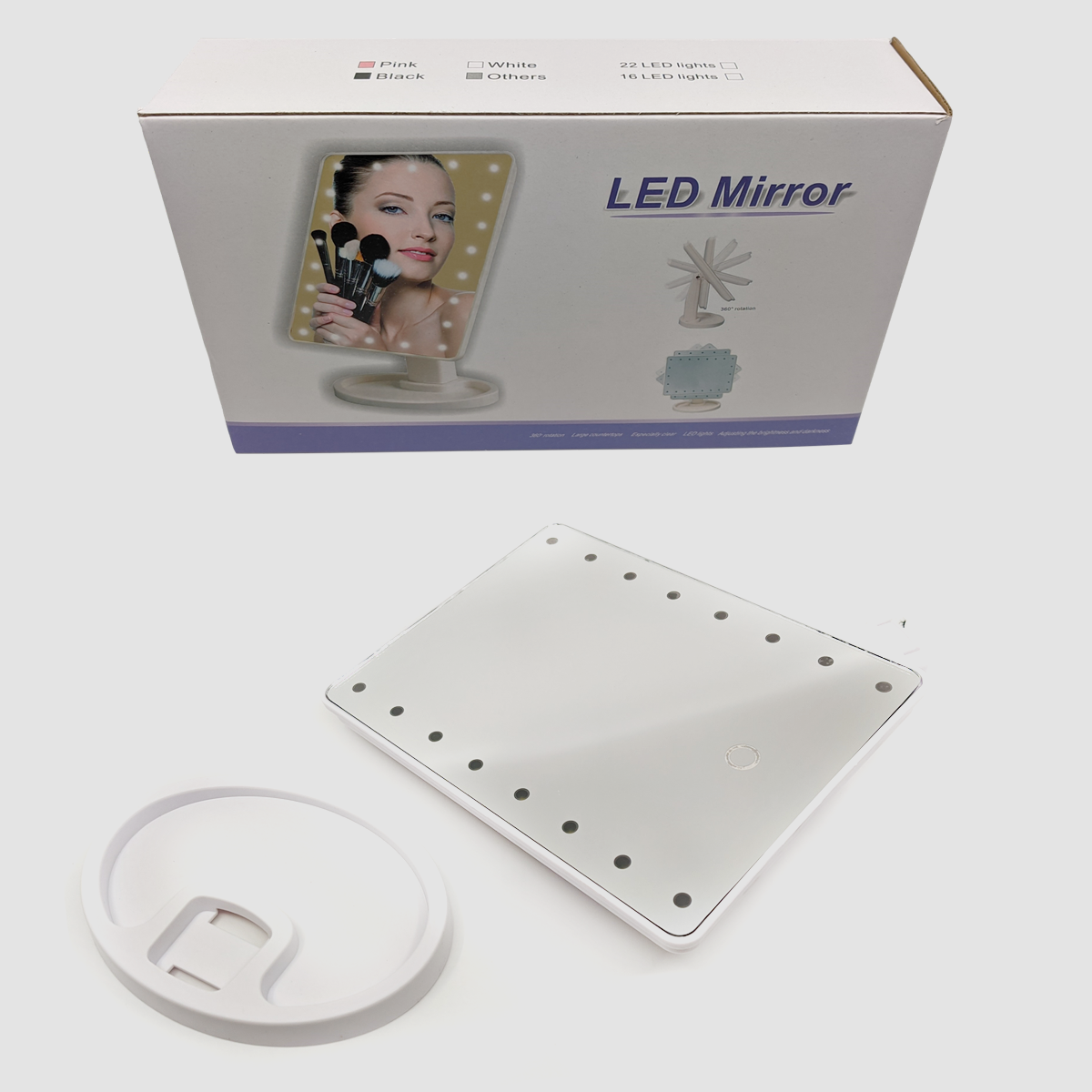 LED kozmetično ogledalo