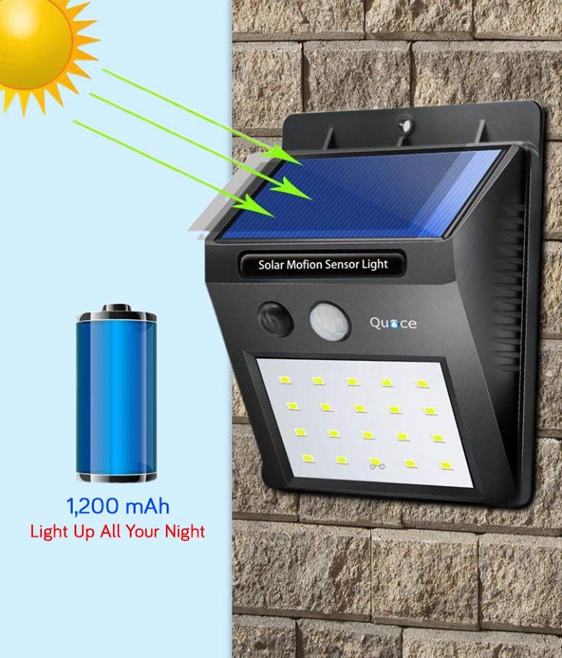 Solarna LED luč (5 kos)